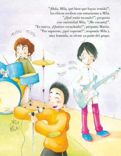 Mila Y El Rock Serie Las Aventuras De Mila, De Truffa, Barbara Granata, Domenico., Vol. 1. Editorial Trillas, Tapa Blanda En Español, 2013