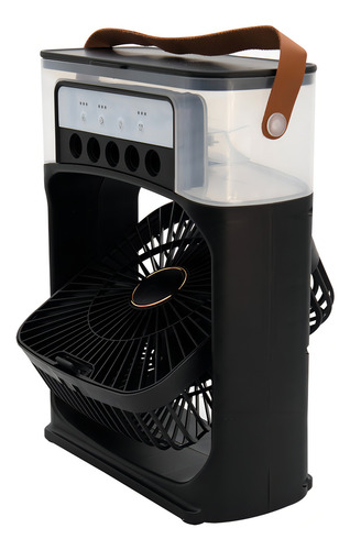 Mini Ar Condicionado Ventilador Mesa Escritorio Usb Cor verde