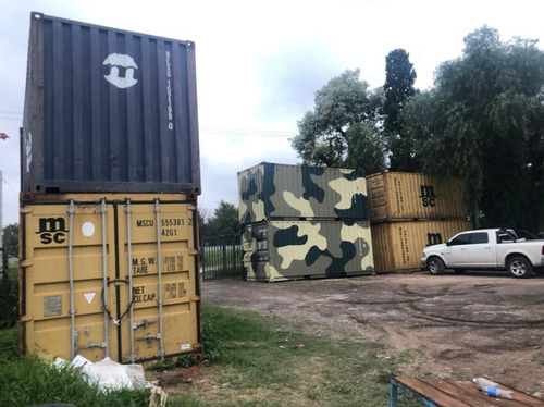Containers Marítimos Contenedores Usados Cuarenta Pies