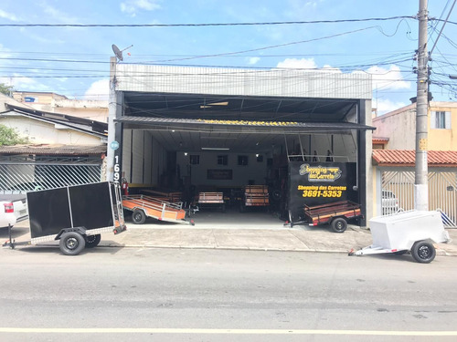 Carretinha Bau Em Acm 1.60 X 1.10 X 0.60 - 0km