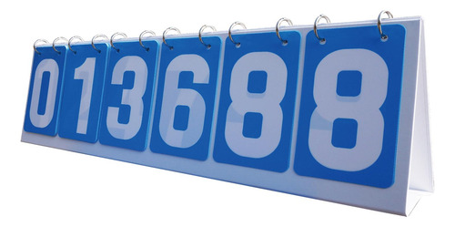 Marcador De Mesa Marcador Estable Para Baloncesto Tenis Azul