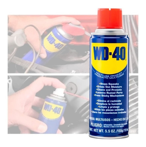 Imagen 1 de 4 de Wd-40 Lubricante Protector Multiusos 155g 5.5oz Original