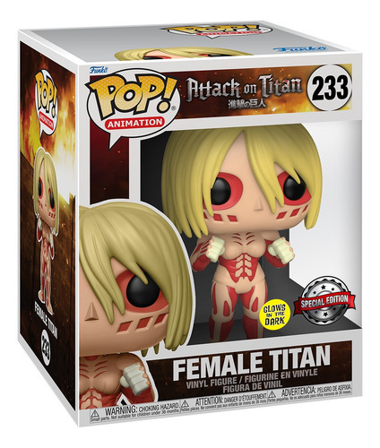 Funko Pop! Female Titan Hembra, Attack On Titan