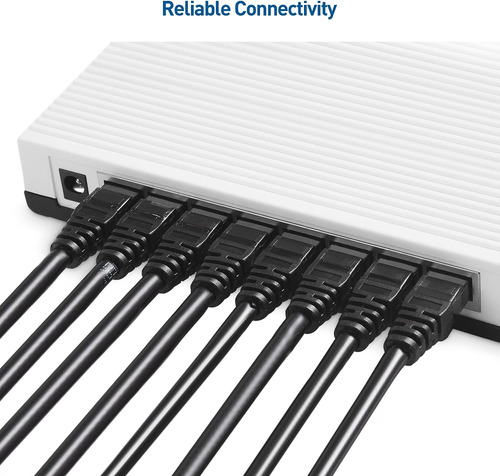 Cable Matters 10gbps 10-pack Snagless Short Cat 6 Etherne...