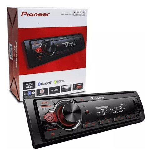 Autoestéreo Pioneer Mvh-s215bt Con Usb Bluetooth Multimedia. (Usado)