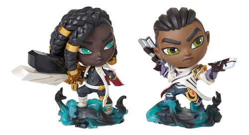 Senna & Lucian Figura League Of Legends Boneco Lol Serie 3