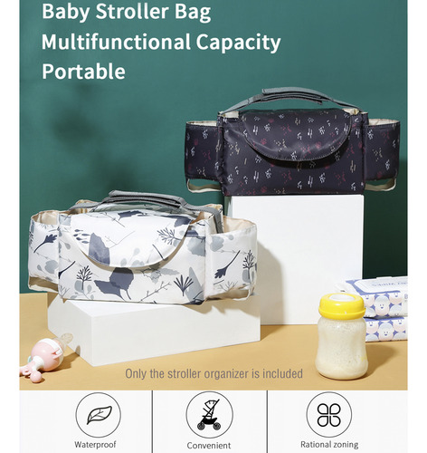 Bolsa Organizadora Universal Multifuncional Para Cochecitos,