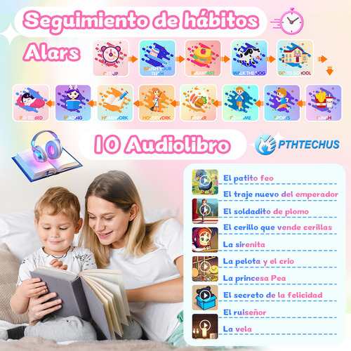 Reloj Inteligente 4g Llamadas HD Reloj Smartwatch Para Niños 4g Señal Reloj Inteligente Para Compatible con chip SIM 4g PTHTECHUS SOS smart watch Lt49 Rosa Llamadas Smartwatch,FULL HD LCD Smartwatch