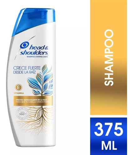 Shampoo Head & Shoulders 375 Ml Crece Fuerte