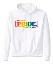 Comprar Sudadera Lgbt Gay Arcoiris Pride Que El Orgullo Te Acompañe