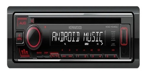 Autoestereo Kenwood Kdc-1040u Usb Aux Cd Mp3 Control Remoto