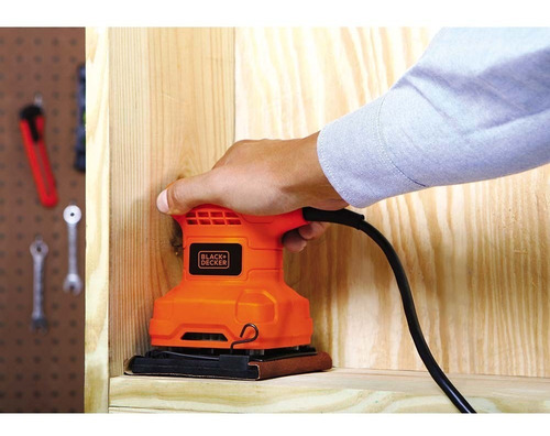 Lixadeira Orbital 1/4 Lixa 200w Black+decker 220v - Bs200