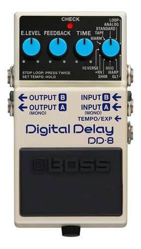 Boss Dd-8 Digital Delay Pedal Efecto Guitarra Eléctrica