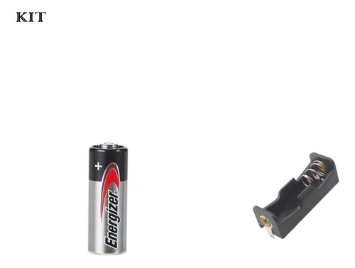 Kit Bateria Energizer 12v 23a + Socket Portapila