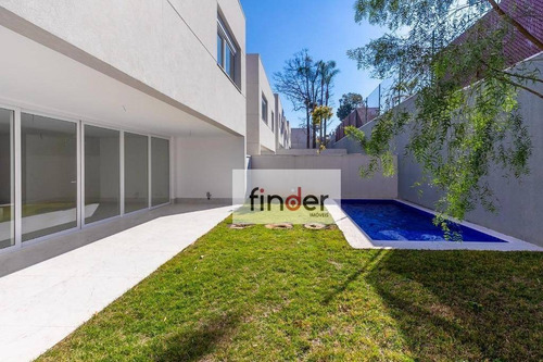 Imagem 2 de 26 de Casa De Condomínio À Venda Na Rua Manuel Ribeiro Da Cruz. 398 M², Amplo Jardim Privativo, 4 Suítes E 5 Vagas. Hípica Garden Na Granja Julieta - Ca0959