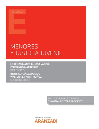 Menores Y Justicia Juvenil (papel + E-book) -  - *