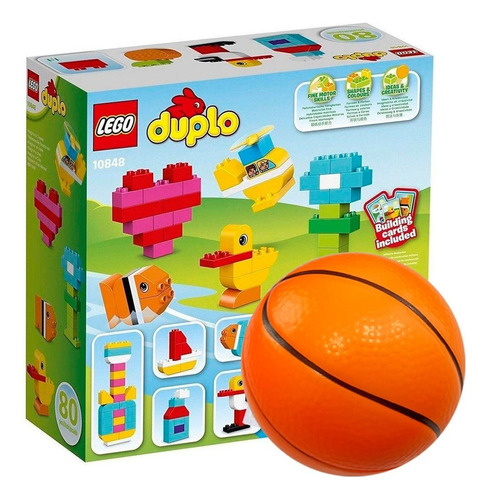 Lego Duplo Mis Primeros Ladrillos 10848 + Pelota - El Rey