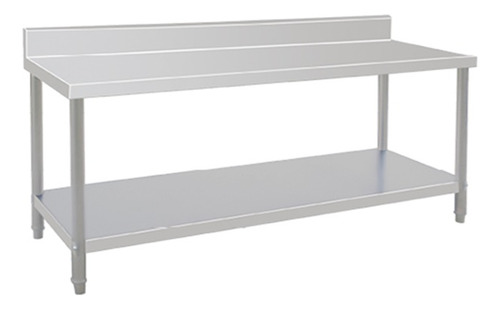 Mesada Trabajo Acero Inox C Zocalo Unique TBB1260 1.2 Mt