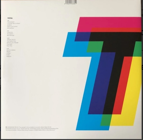 New Order Joy Division Total From... Vinilo Nuevo 2 Lp