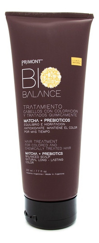 Primont Tratamiento Matcha Y Prebioticos-bio Balance X 220 G