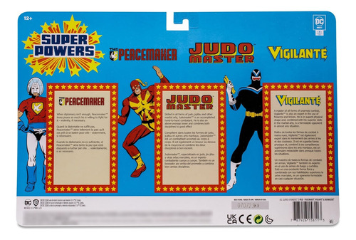 Dc Peacemaker Judo Master Vigilante Super Powers Mcfarlane