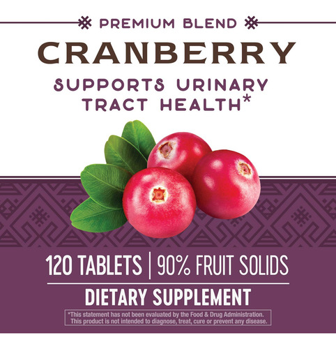 Nature's Way Standardized Cranberry; 90% Fruit Solids Per Se