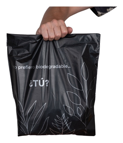 100 Bolsas Courier 35x40 Cm Compostable