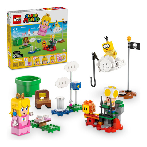 Set De Juego Lego Super Mario Adventures Con Peach Pri Inter