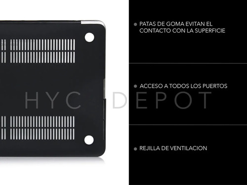 Protector Acrilico Macbook Air 13 (sin Touch Id) Clear/mate