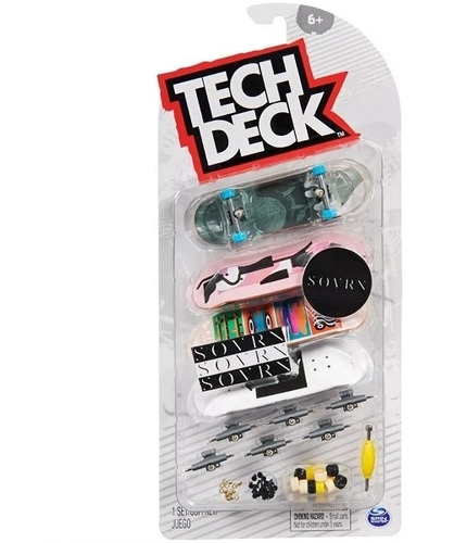 Tech Deck Kit 4 Skate De Dedo Sunny 2891 Sonrn