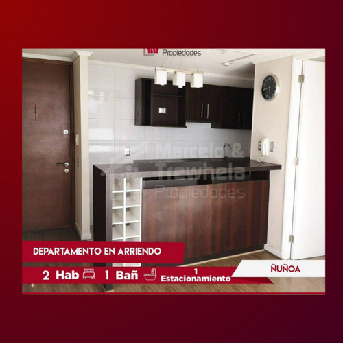 Arriendo Departamento 2d+1b. Comuna De Ñuñoa. Codigo #106