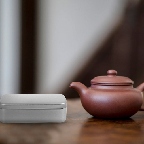 4 Latas De Té Portátiles De Iron Crafts, Tarros De Té Y Té
