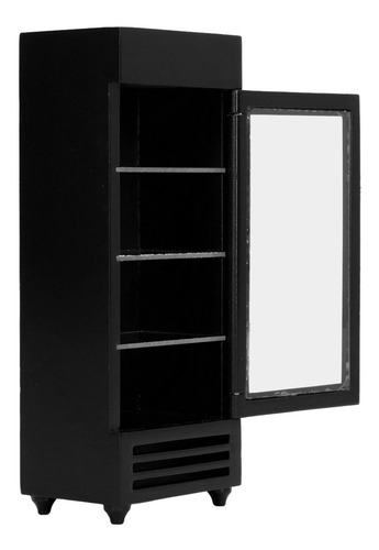 Refrigerador Vertical Dollhouse Appliance 1:12 Wood High