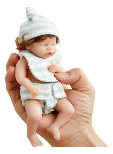 Mini Boneca Renascimento Bebê 15cm 6 Polegadas