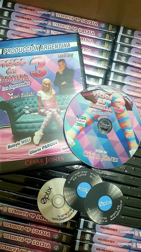 Imagen 2 de 2 de Dvd Original De Vicios De Familia 3-las Depravadas