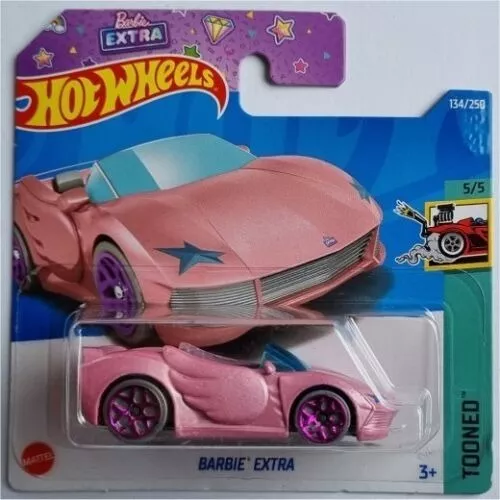 Hot Wheels Barbie Extra Carrinho Raro Miniatura 1:64 Mattel - Carrinho de  Brinquedo - Magazine Luiza