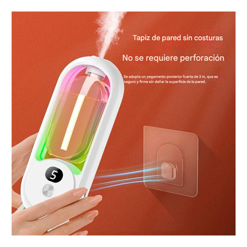 Aromatizante De Ambiente Automatico Difusor Recargable