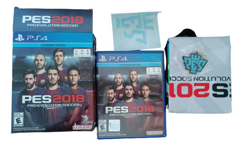 Pes 2018 Pro Evolution Soccer Ps4 Legendary Edition
