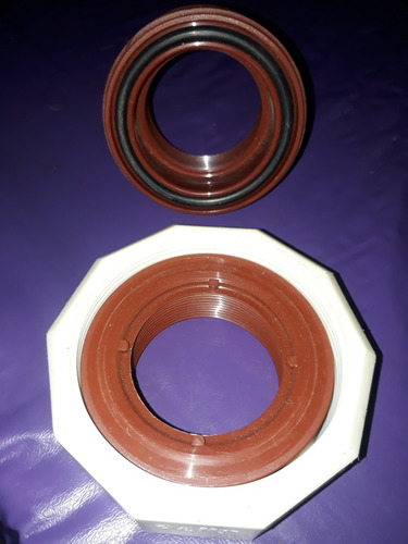Union Doble Hembrahembra Plastico 2 Pulgadas J3l.no Se Envia