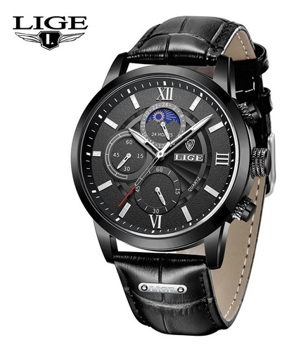 Men's Original Waterproof Casual Lige Watch .