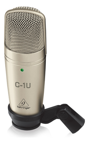 Microfone Condensador Behringer C1u Interface Usb Gravação