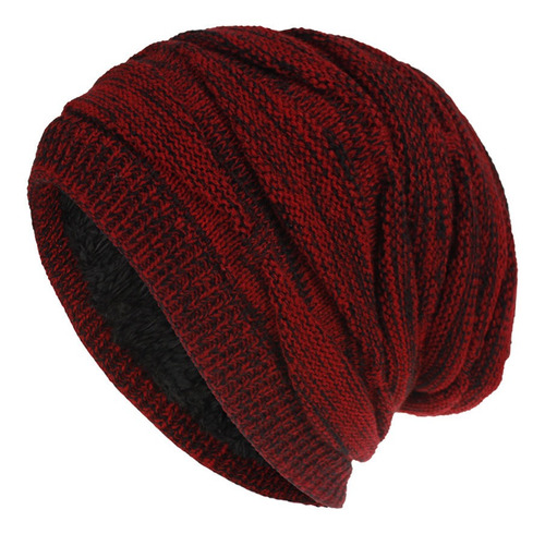 Gorro De Lana Invierno Sombrero Con Forro Gi 01