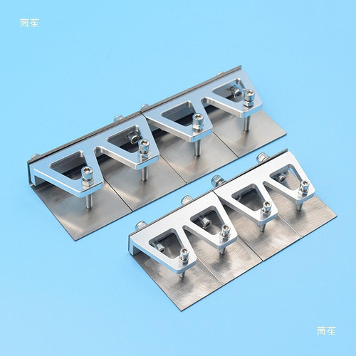 Pestañas De De Metal Aletas De Ajuste Placas De 76x50x19 Mm