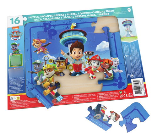 Paw Patrol -  Puzzle 16 Piezas 8 - 98392