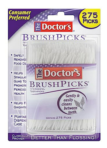 275 Palillos Interdentales Doctor's Brushpicks