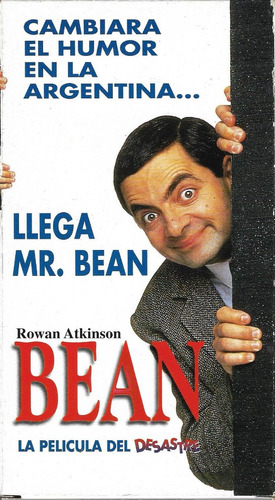 Mr. Bean La Pelicula Del Desastre Vhs Rowan Atkinson Nuevo