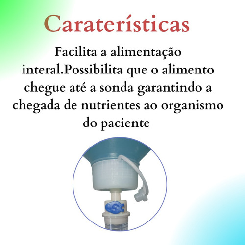 Kit Nutrição E Alimentação Enteral 300ml 20 Frs + 20 Equipos