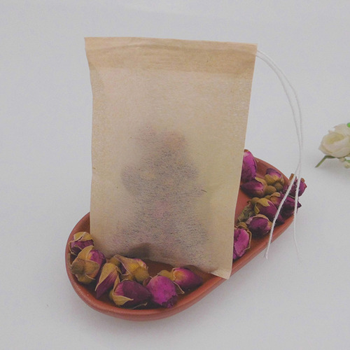 200 Bolsas De Filtro De Té Con Cordón, Bolsa De Té Desechabl
