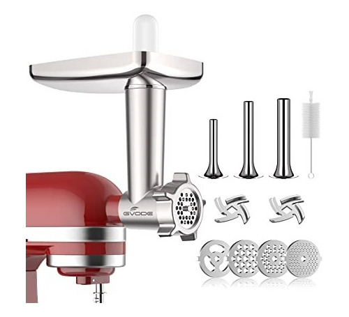 Acesorio Moledor De Carne Kitchenaid  + 2 Embutidoras