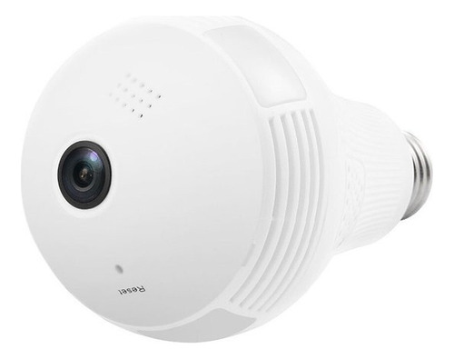 Camara De Seguridad Bombillo 360 Wifi Hd Ranura Micro Sd